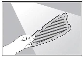 Nettoyage des prises d'admission d'air de la batterie du système hybride (batterie de traction)